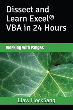 portada Dissect and Learn Excel® vba in 24 Hours: Working With Ranges (en Inglés)