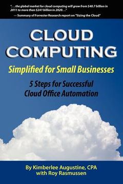 portada cloud computing simplified for small businesses: five steps for successful cloud office automation