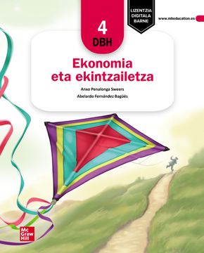 portada Ekonomia eta Ekintzailetza 4. º eso - Euskadi
