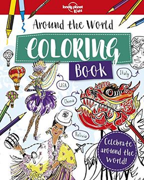portada Around the World Coloring Book (en Inglés)