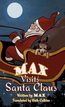 portada Max Visits Santa Claus (en Inglés)