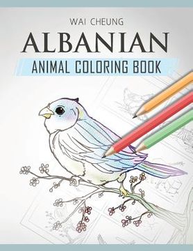 portada Albanian Animal Coloring Book (en Inglés)