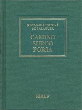 portada Camino, Surco, Forja (Libros de Josemaría Escrivá de Balaguer)