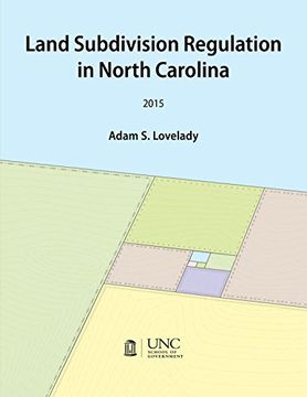 portada Land Subdivision Regulation in North Carolina (in English)