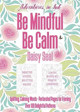 portada Adventures in Ink, be Mindful be Calm: Large Format (Colouring Books) 
