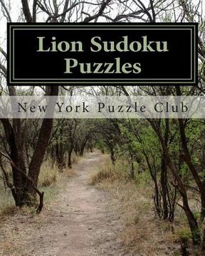 portada Lion Sudoku Puzzles: Easy to Read, Large Grid Sudoku Puzzles (en Inglés)