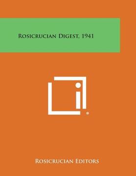 portada Rosicrucian Digest, 1941