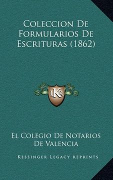 portada Coleccion de Formularios de Escrituras (1862)