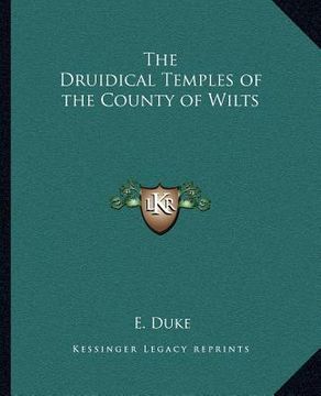 portada the druidical temples of the county of wilts (in English)