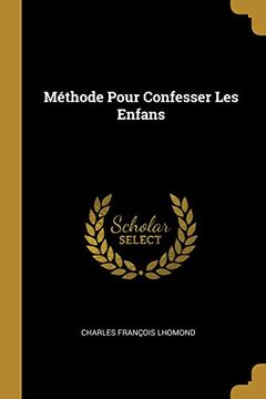 portada Méthode Pour Confesser Les Enfans 