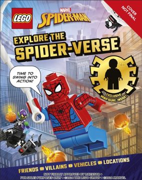 portada LEGO Marvel Spider-Man Explore the Spider-Verse. With Exclusive LEGO Spider-Man Minifigure (en Inglés)