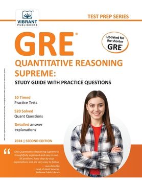 portada GRE Quantitative Reasoning Supreme: Study Guide with Practice Questions (en Inglés)