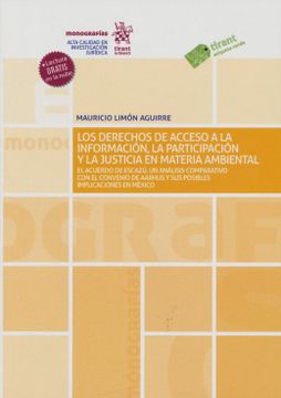 portada Los Derechos de Acceso a la Informacion, la Participacion y la Justicia en Materia Ambiental (in Spanish)