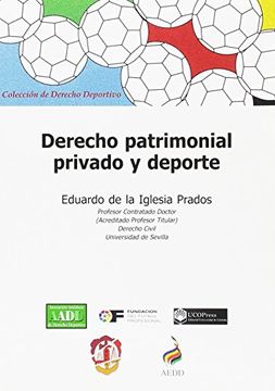 portada Derecho Patrimonial Privado y Deporte (in Spanish)