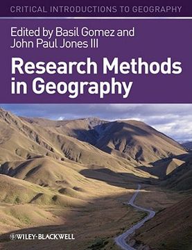portada Research Methods in Geography: A Critical Introduction (en Inglés)