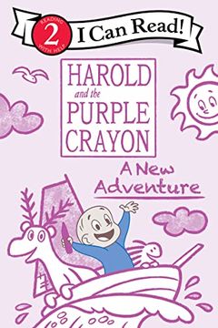 portada Harold and the Purple Crayon: A new Adventure (i can Read Level 2) (en Inglés)