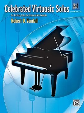 portada celebrated virtuosic solos: six exciting solos for intermediate pianists (in English)