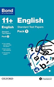 portada Bond 11 +: English: Standard Test Papers: Pack 1