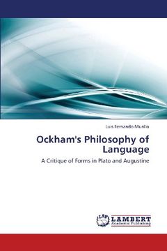 portada Ockham's Philosophy of Language