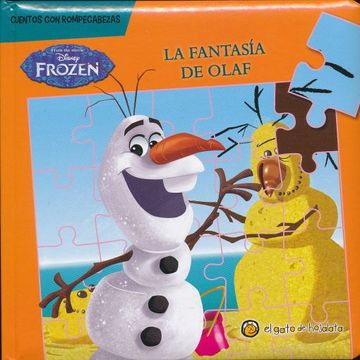 portada Fantasia de Olaf. Cuentos con Rompecabezas (in Spanish)