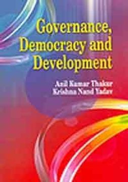 portada Governance Democracy and Development (en Inglés)