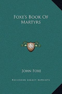 portada foxe's book of martyrs