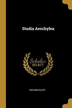 portada Studia Aeschylea 