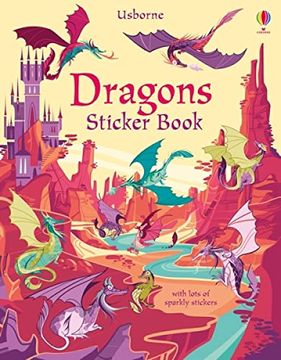 portada Dragons Sticker Book (Sticker Books) (en Inglés)