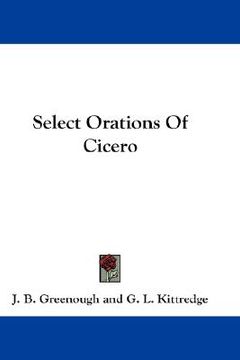 portada select orations of cicero (en Inglés)