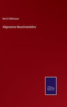 portada Allgemeine Maschinenlehre (en Alemán)
