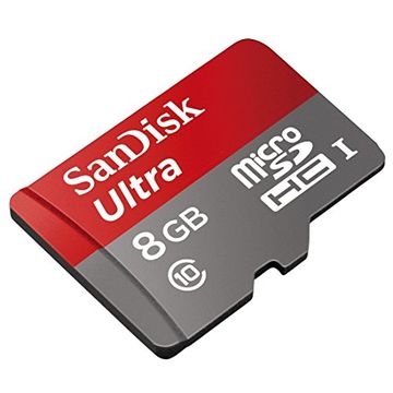 portada Professional Ultra SanDisk 8GB MicroSDHC Card for GIGABYTE GSmart G1355 Smartphone is custom formatted for high speed, lossless recording! Includes Standard SD Adapter. (UHS-1 Class 10 Certified 30MB/sec)