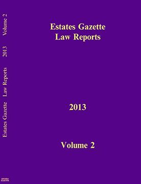 portada Eglr 2013 v2 (Estates Gazette law Reports) (en Inglés)