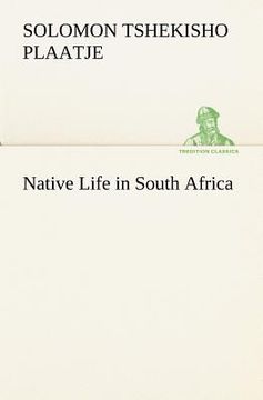 portada native life in south africa (in English)