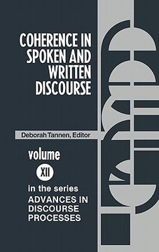 portada coherence in spoken and written discourse (en Inglés)