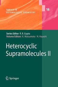 portada heterocyclic supramolecules ii (en Inglés)