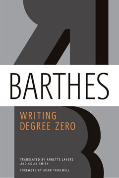 portada Writing Degree Zero 