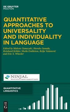 portada Quantitative Approaches to Universality and Individuality in Language (en Inglés)