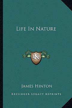 portada life in nature (en Inglés)