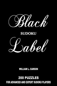 portada Black Label Sudoku (en Inglés)