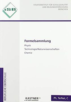 portada Formelsammlung Physik Technologie Chemie mit Merkhilfe Mathematik Technik (en Alemán)