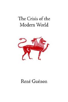 portada the crisis of the modern world (en Inglés)