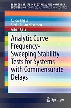 portada Analytic Curve Frequency-Sweeping Stability Tests for Systems With Commensurate Delays (Springerbriefs in Electrical and Computer Engineering) (in English)