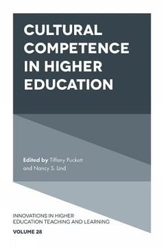portada Cultural Competence in Higher Education (Innovations in Higher Education Teaching and Learning, 28) (en Inglés)