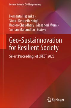 portada Geo-Sustainnovation for Resilient Society: Select Proceedings of Crest 2023 (in English)