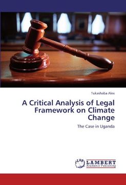 portada a critical analysis of legal framework on climate change (in English)