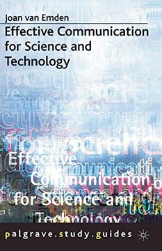 portada Effective Communication for Science and Technology (Macmillan Study Skills) (en Inglés)