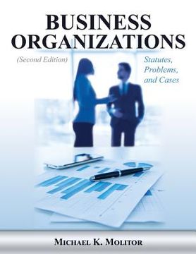 portada Business Organizations: Statutes, Problems, and Cases (Second Edition) (en Inglés)