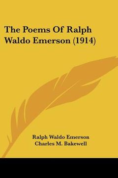 portada the poems of ralph waldo emerson (1914) (en Inglés)