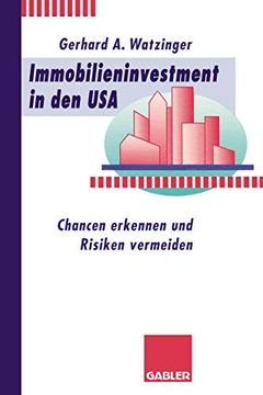 portada Immobilieninvestment in Den USA: Chancen Erkennen Und Risiken Vermeiden (in German)