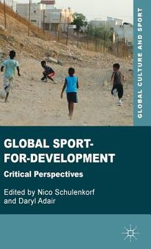 portada Global Sport-For-Development: Critical Perspectives (in English)